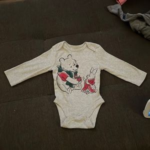 Great Winnie the Pooh Christmas bodysuit.